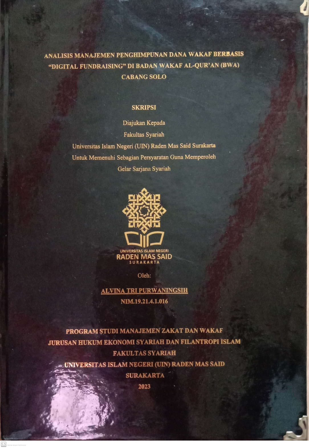 cover