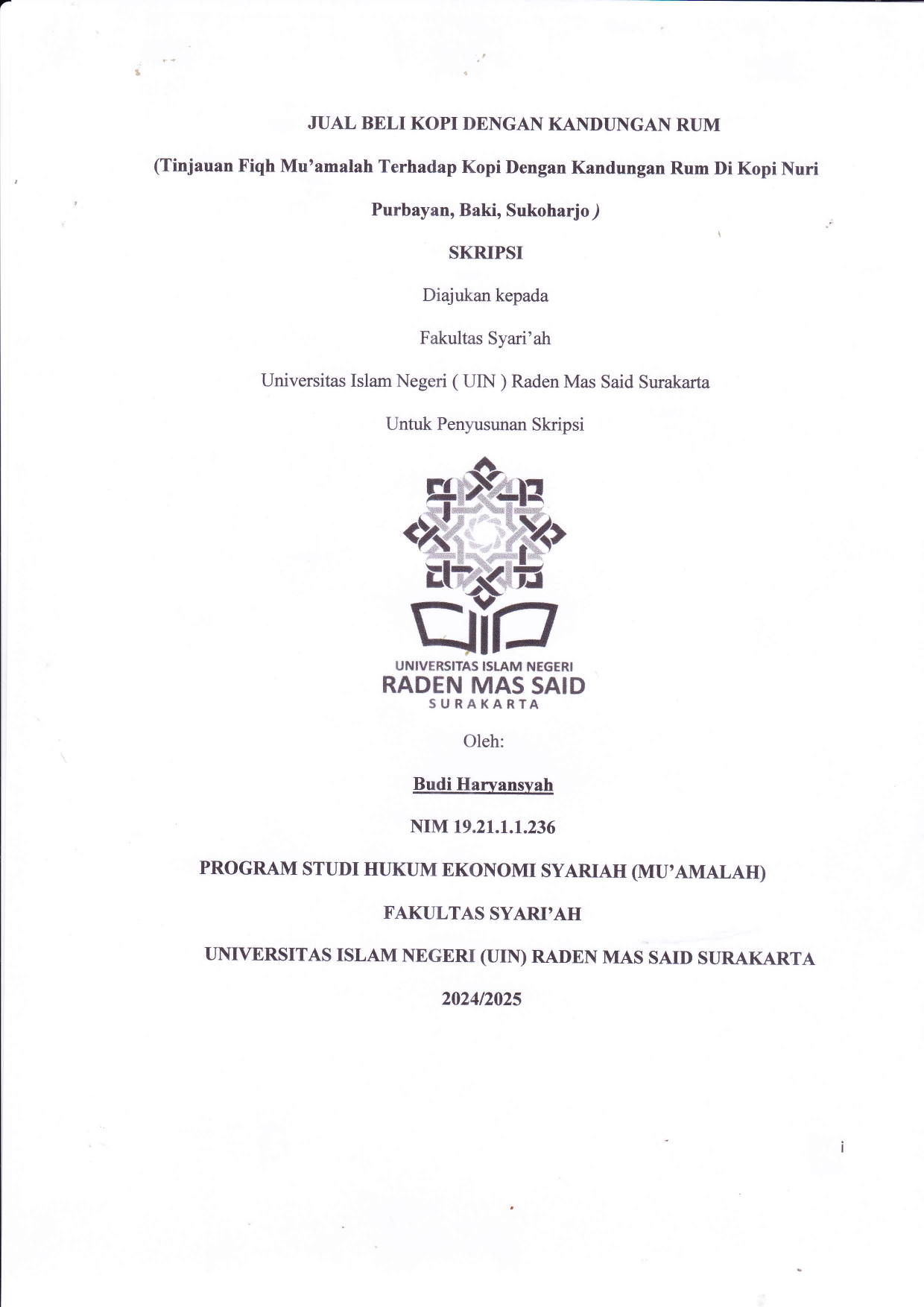 cover