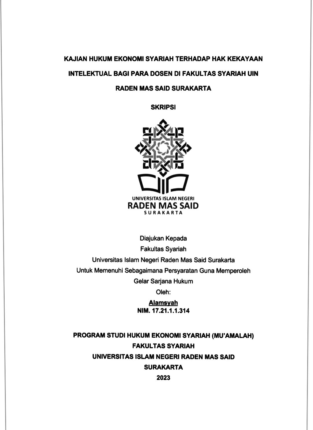 cover