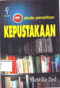 METODE PENELITIAN KEPUSTAKAAN