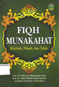 FIQH MUNAKAHAT: KHITBAH, NIKAH, DAN TALAK