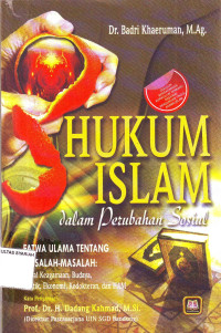 HUKUM ISLAM ;dalam Perubahan Sosial