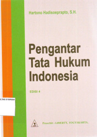 PENGANTAR TATA HUKUM INDONESIA