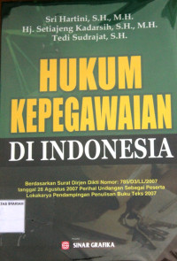 HUKUM KEPEGAWAIAN DI INDONESIA