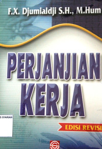 PERJANJIAN KERJA