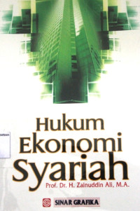 HUKUM EKONOMI SYARIAH