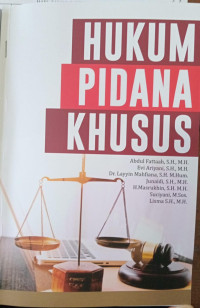 Hukum Pidana Khusus