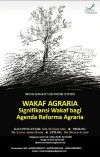 Wakaf Agraria: Signifikansi Wakaf bagi Agenda Reforma Agraria