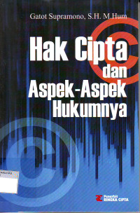 HAK CIPTA DAN ASPEK-ASPEK HUKUMNYA