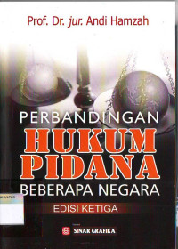 PERBANDINGAN HUKUM PIDANA BEBERAPA NEGARA