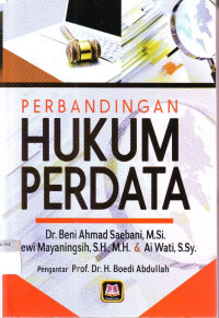 PERBANDINGAN HUKUM PERDATA