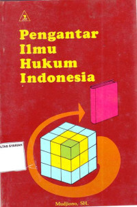 PENGANTAR ILMU HUKUM INDONESIA